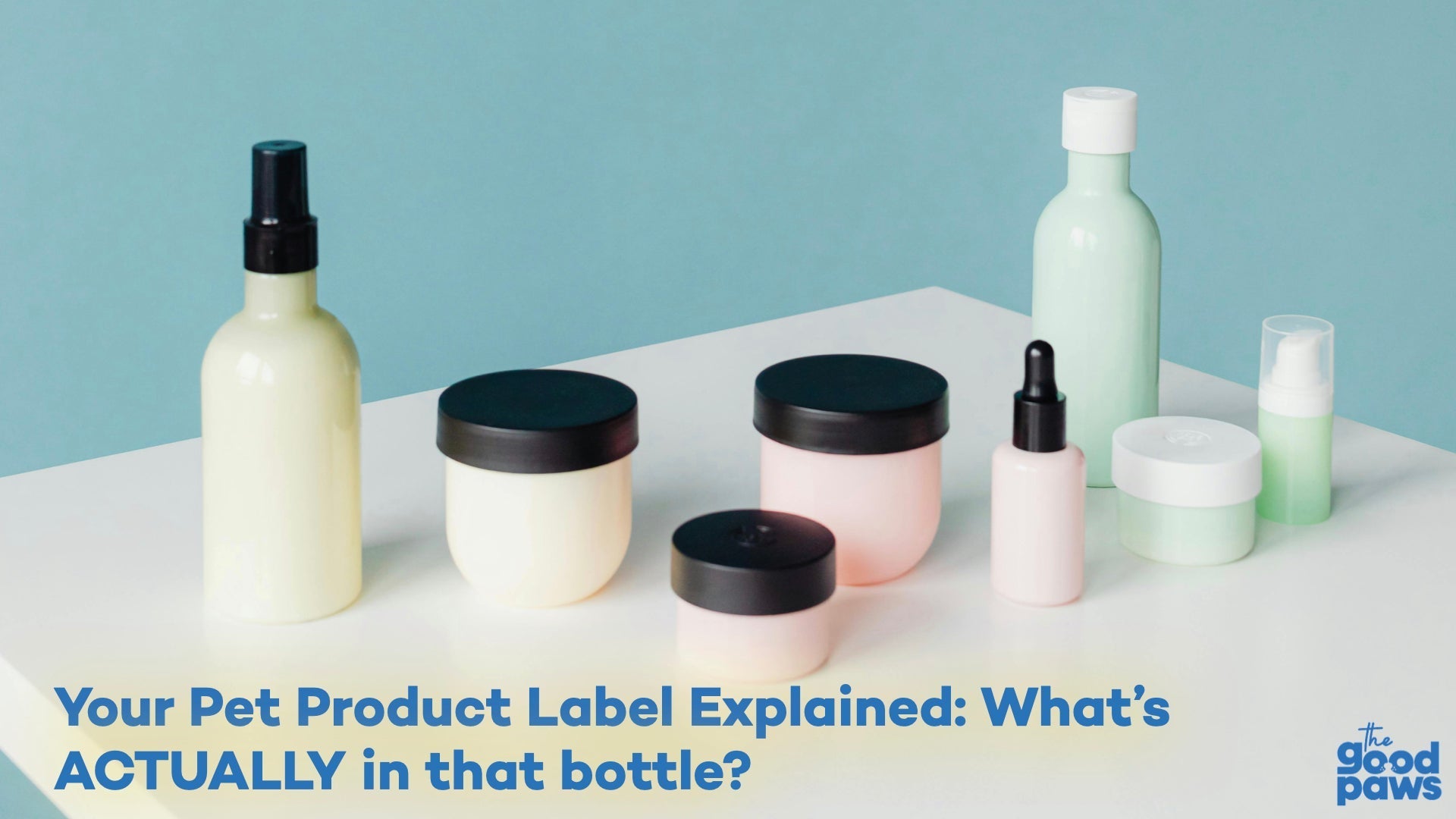 Your Pet Product Label Explained.