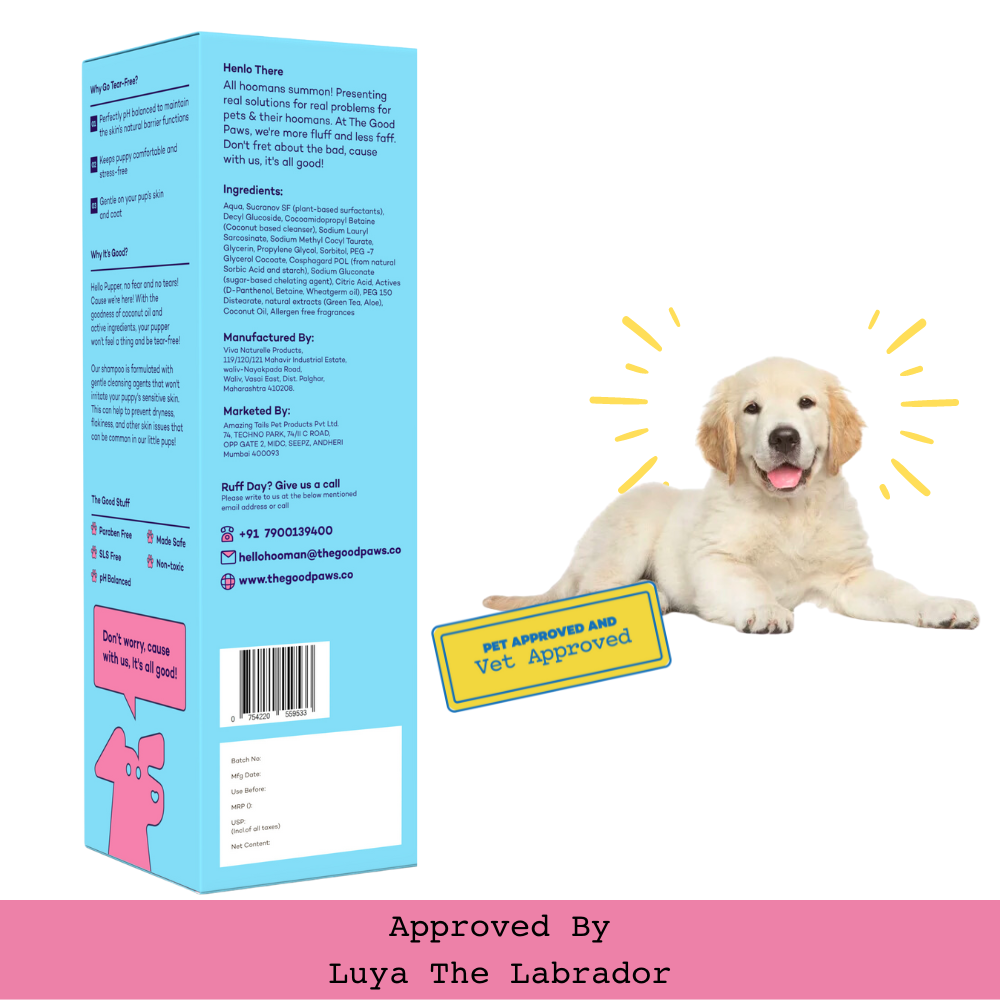 Fluffer Pupper No-Tear Puppy Shampoo