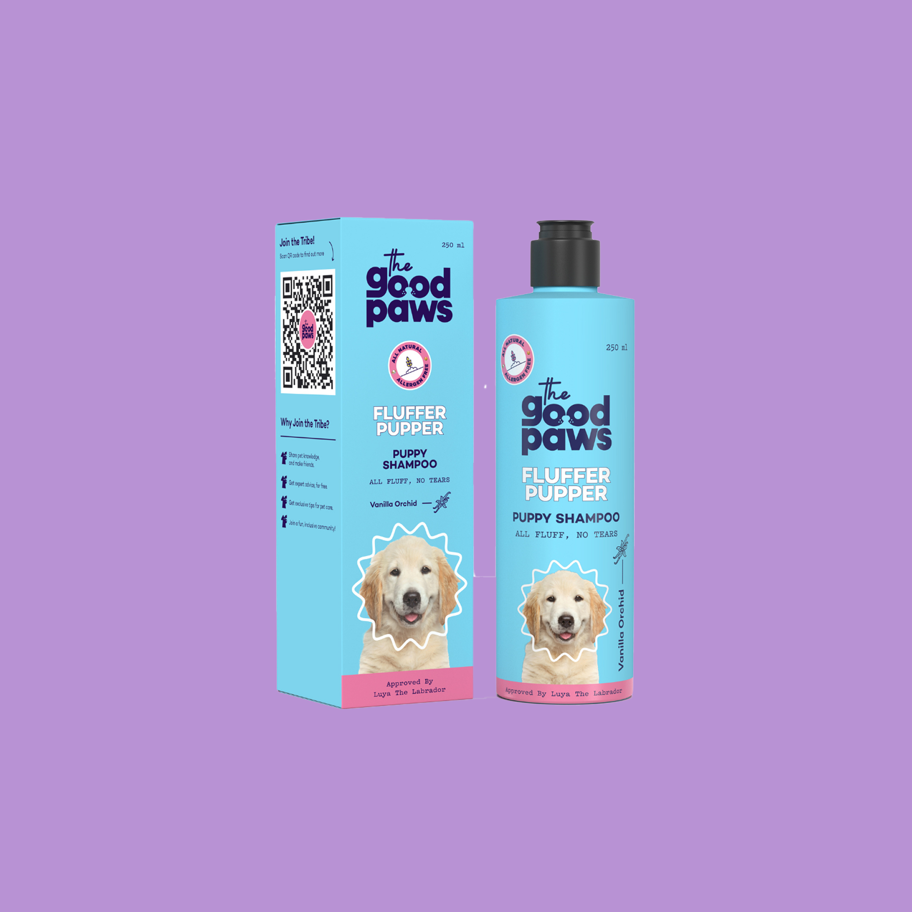 Fluffer Pupper No-Tear Puppy Shampoo