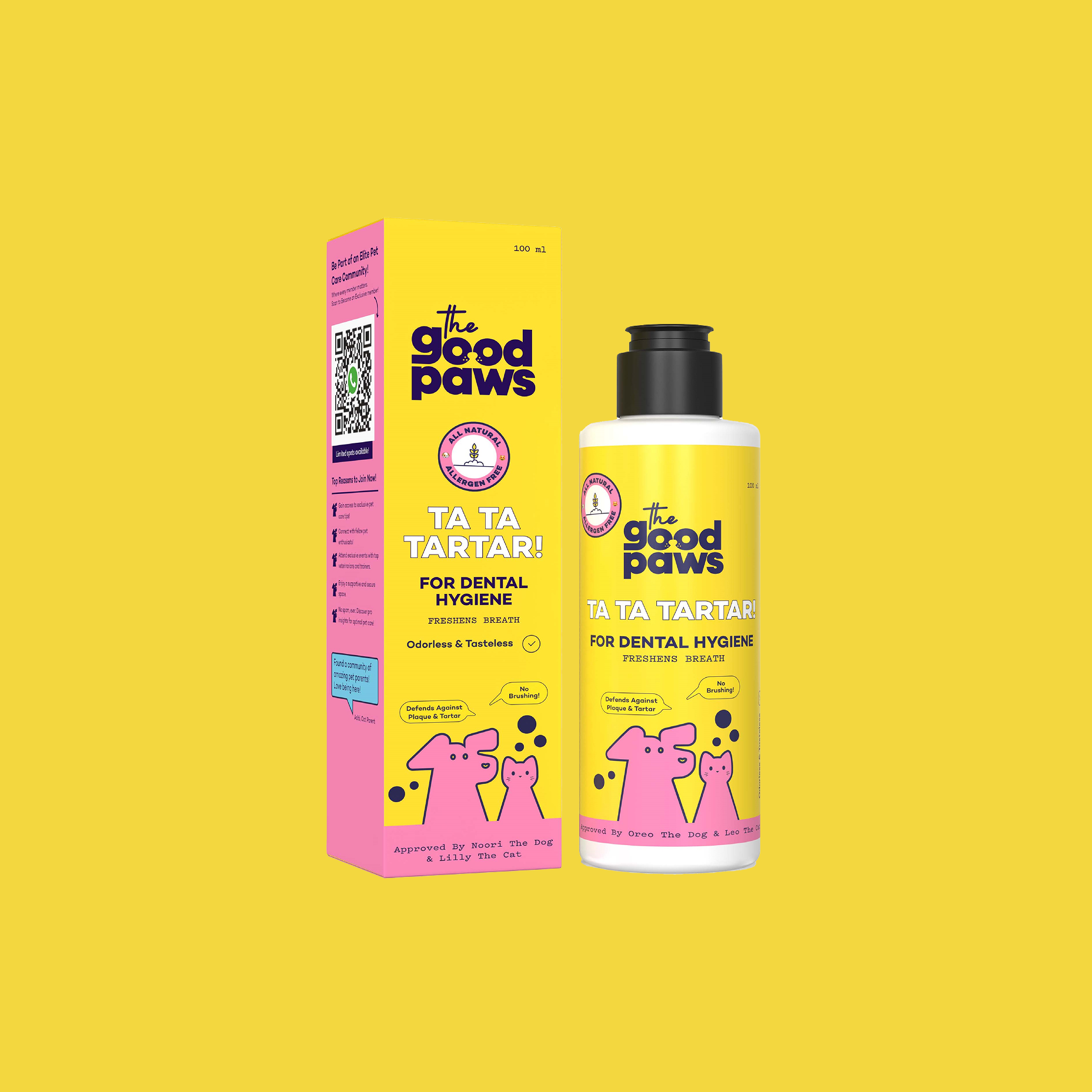 TA TA TARTAR DENTAL CARE WATER ADDITIVE