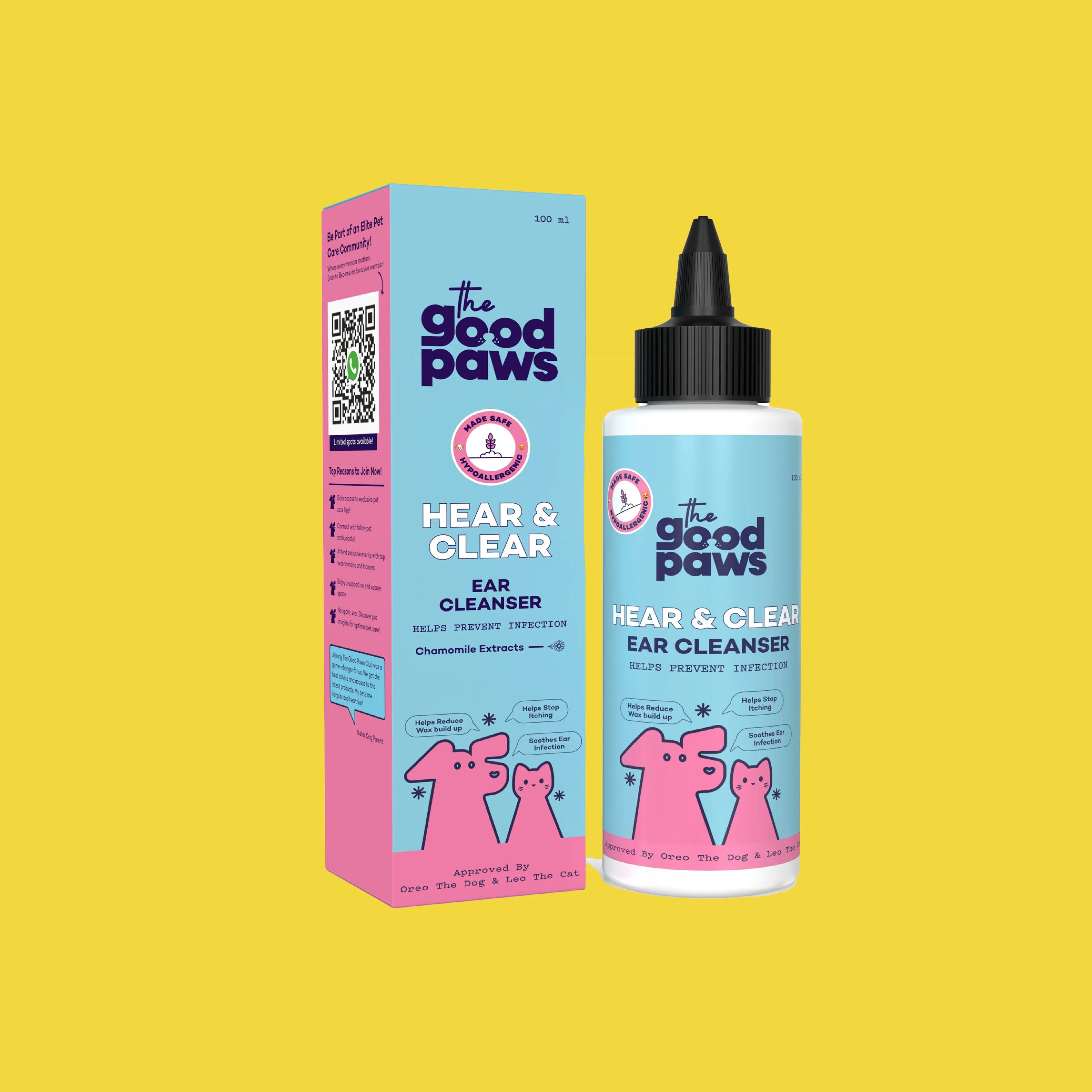 Hear & Clear Ear Cleanser, Helps Prevent Infection